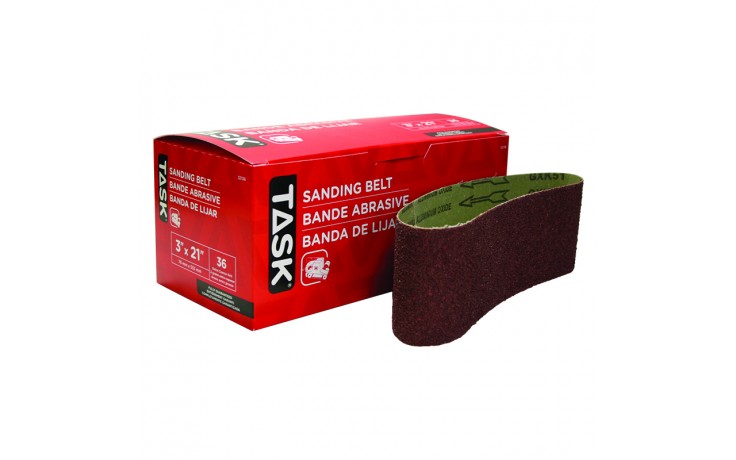 3" x 21" 36 Grit Sanding Belt - Boxed