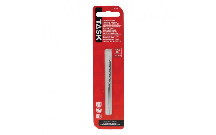 1/8" Rotary Masonry Drill Bit - 1/pack