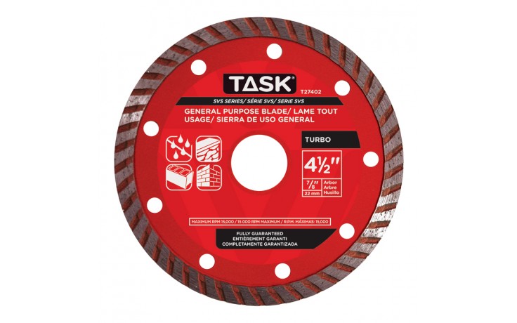 4.5" Turbo SVS Diamond Blade - 10 per Display Box