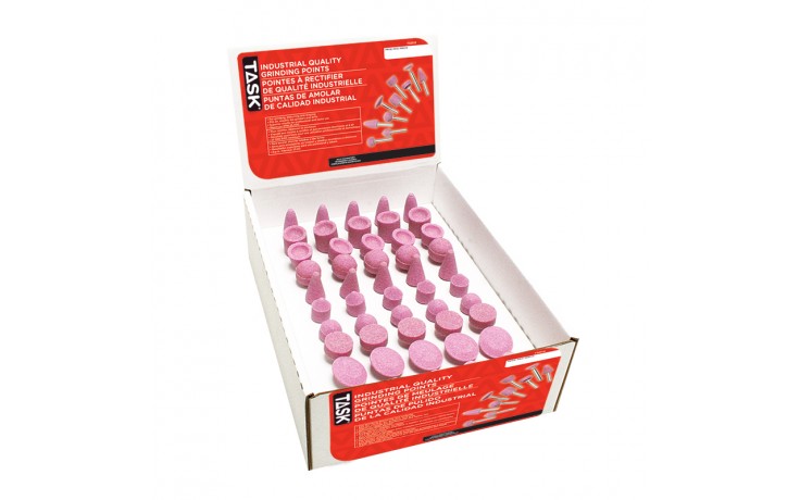 50pc Assorted Grinding Points - 50/Box