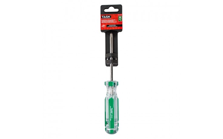 #1 Robertson® 4" Elite Acetate Hard Grip Screwdriver - 1/pack