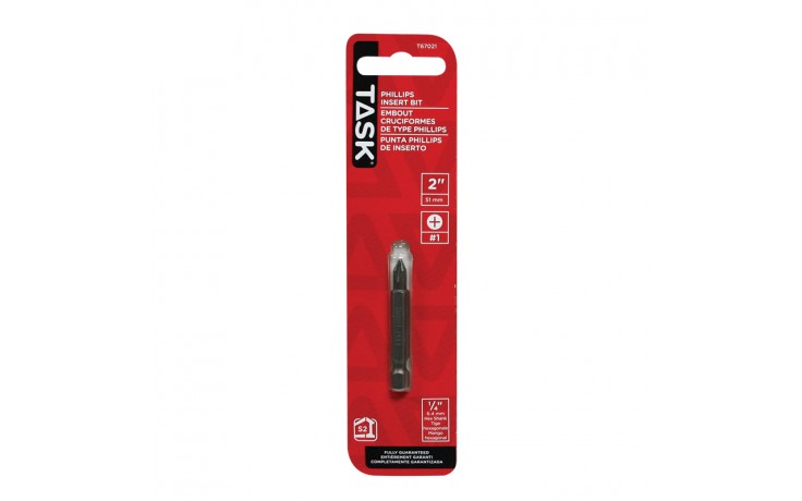 #1 PH 2" Screwdriver Bit - 1/pack