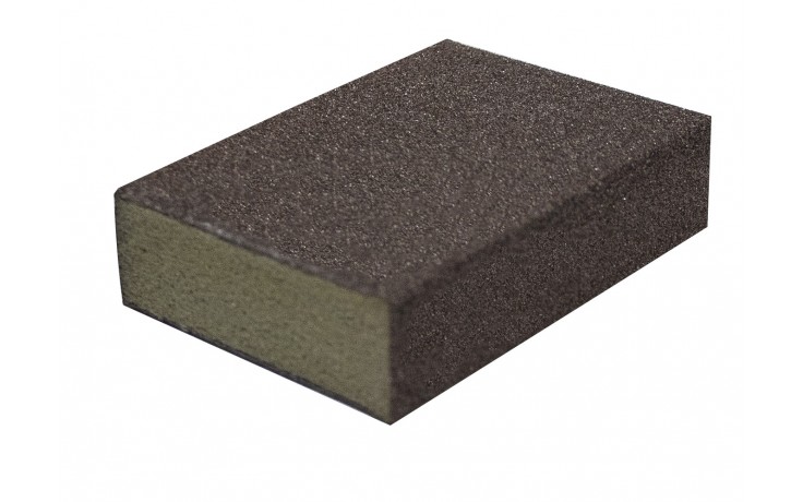 Solvent Free Eco 60 / 100 Grit Medium / Fine Sanding Block - bulk box