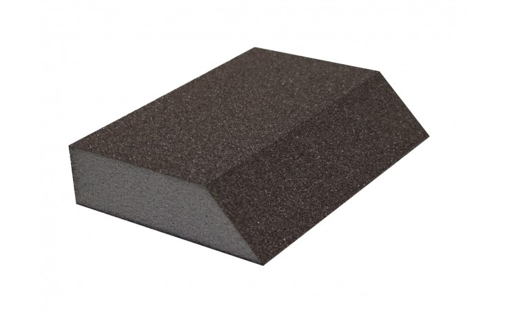 Solvent Free Eco 60 Grit Medium Angled Sanding Block - bulk box