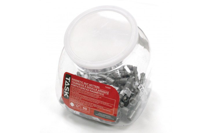 1/4" Magnetic Nut Setter - 50/Jar