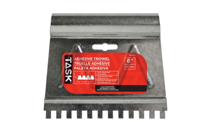 6" (3/16" x 1/8" x 1/8") V-Notch Adhesive Spreader