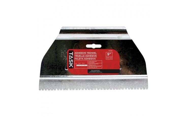 9" (1/16" x 3/64" x 13/64") V-Notch Adhesive Spreader