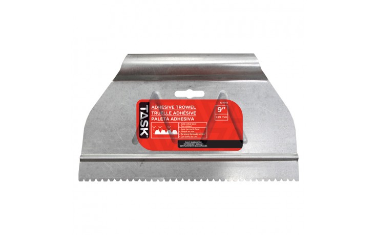 9" (1/8" x 1/8" x 1/8") V-Notch Adhesive Spreader