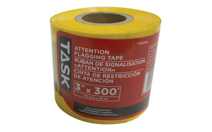 3" x 300' ATTENTION Tape