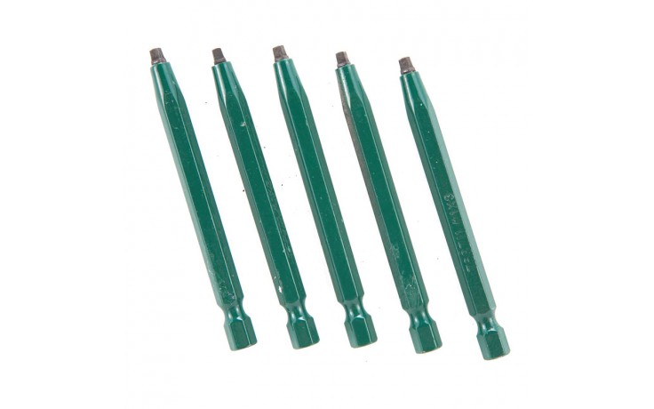 #1 Robertson® 3" Green Two-Piece Screwdriver Bit - Bulk