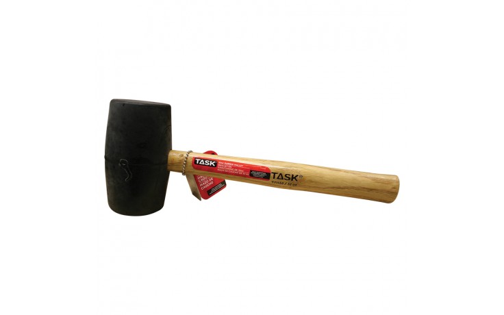 32 oz. Black Rubber Mallet