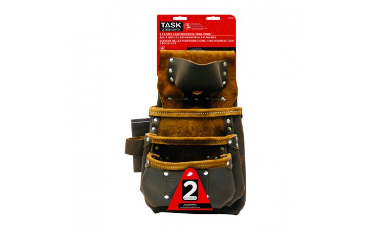 Master Carpenter 6 Pocket Tool Bag with Tape Measure Holder - 1/pack