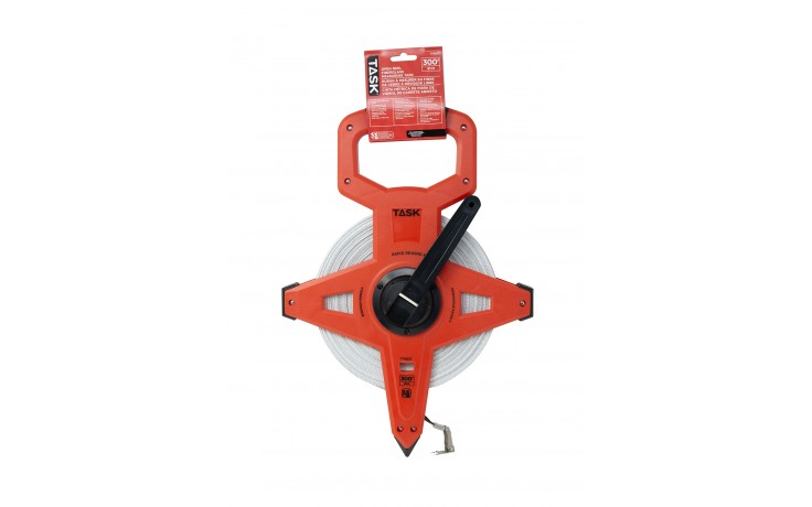 300' (91 m) Open Reel Fiberglass Long Tape with 3X Gear