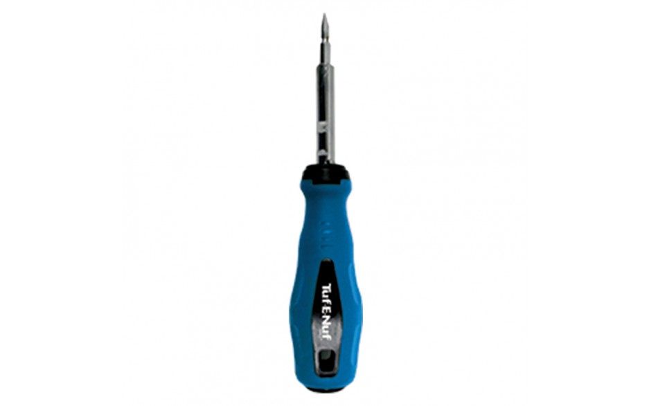 4-in-1 Multi Bit Screwdriver with Soft Touch Handle - 1/pack