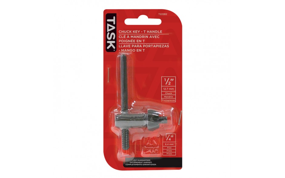 1/2" 1/4" Pilot Chuck Key - 1/pack