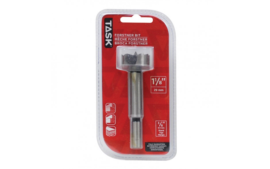 1-1/8" Forstner Bit - 1/pack