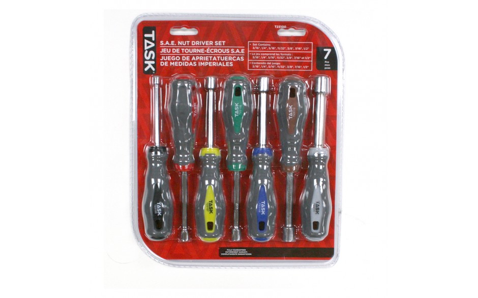 7pc SAE Nut Driver Set - 1/pack