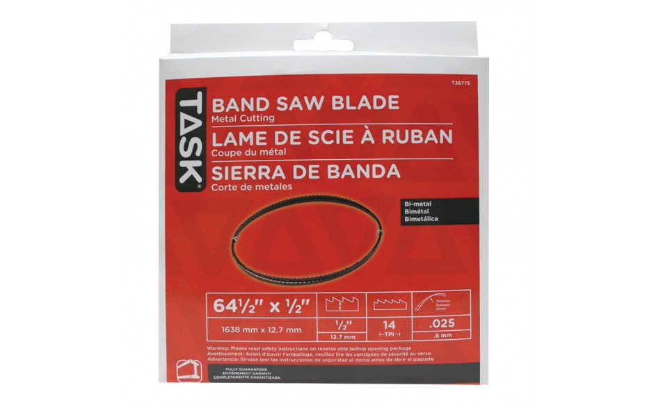 64-1/2" 1/2" 14 TPI Band Saw Blade - 1/pack