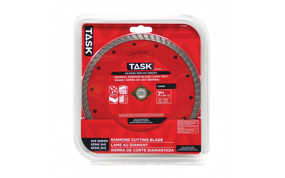 7" Turbo SVS Diamond Blade - 1/pack