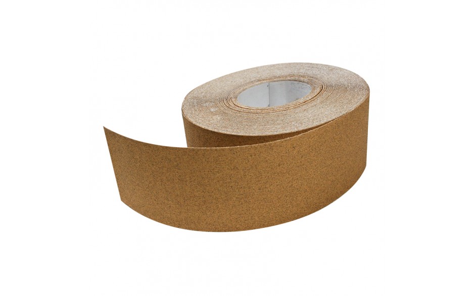 3-1/2" x 150' 80 Grit Medium Aluminum Oxide Rolls - 1/pack