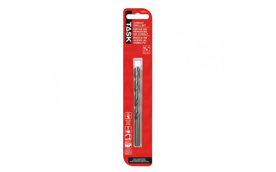 5/16" Split Point Cobalt Drill Bit - 1/pack