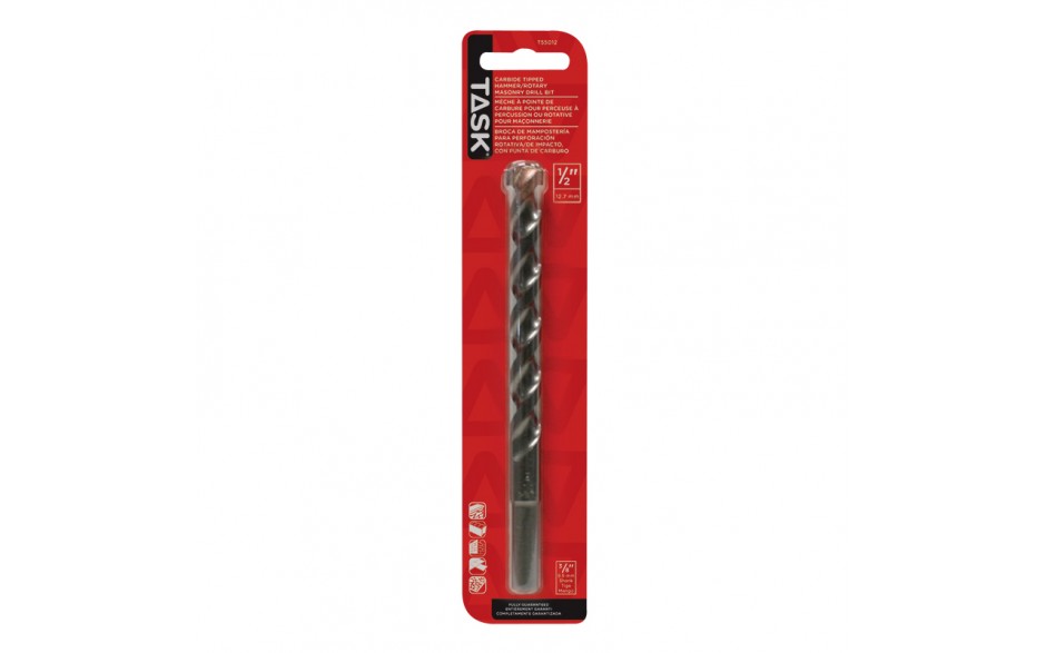 1/2" Reduced Shank (3/8") Rotary Percussion Masonry Drill Bit - 1/pack