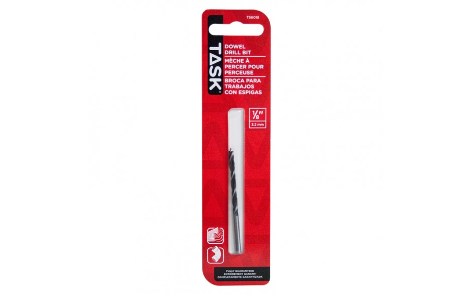 1/8" Dowel Drill Bit - 1/pack