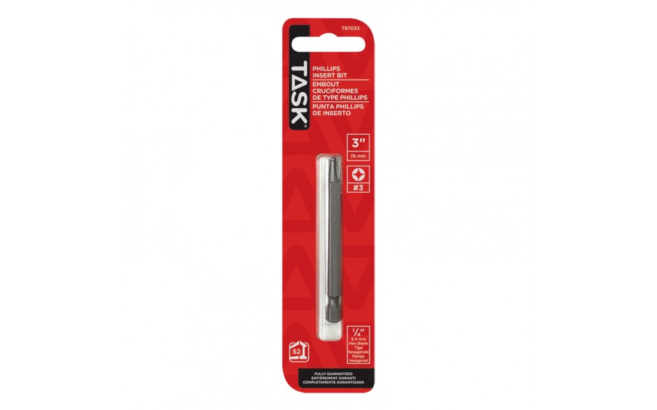 #3 PH 3" Screwdriver Bit - 1/pack