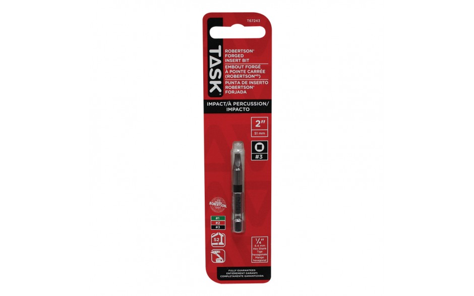 #3 ROB 2" IMPACT Driver Bit - 1/pack