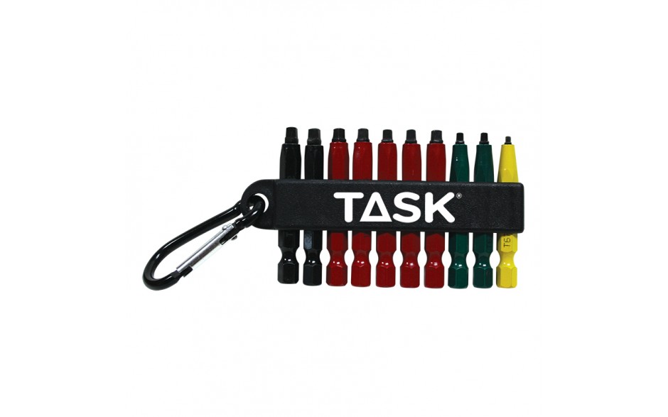 10pc Mixed Robertson® Carabiner Clip - Bulk