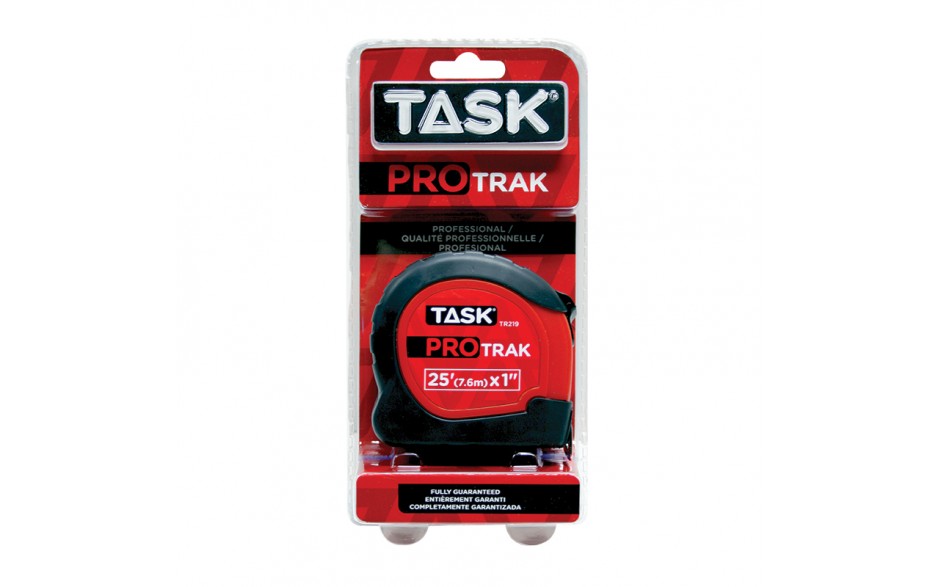 25' (7.6m) x 1" ProTrak Tape Measure - 1/pack