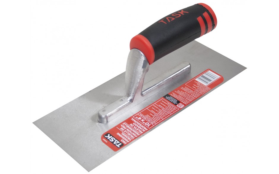 10" X 4" Pro High Carbon Steelfinishing Trwl W/Flexfit Grip-Rivet Mounted