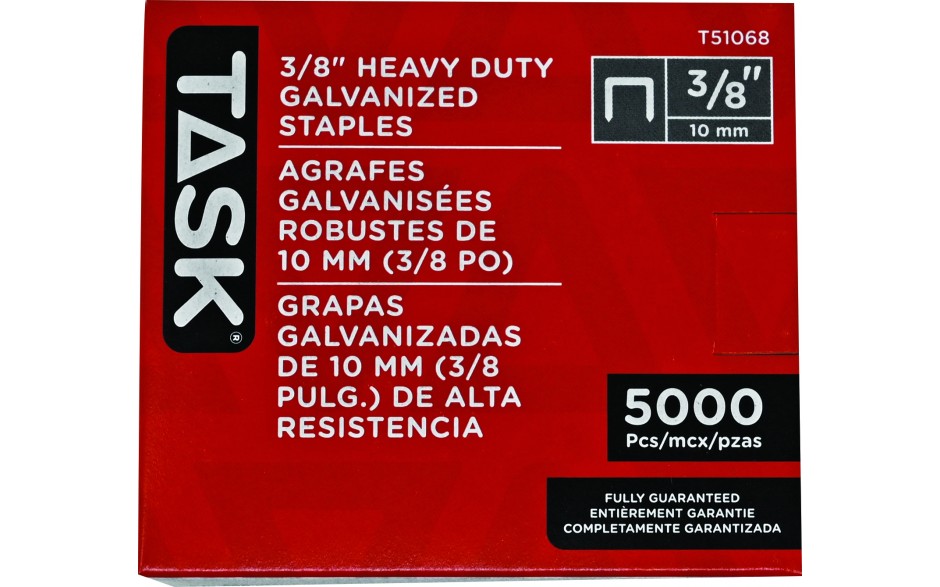 3/8" Heavy Duty Galvanized Staples