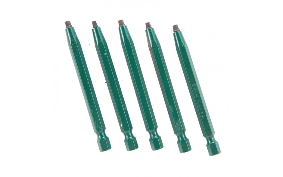 #1 Robertson® 3" Green Two-Piece Screwdriver Bit - Bulk