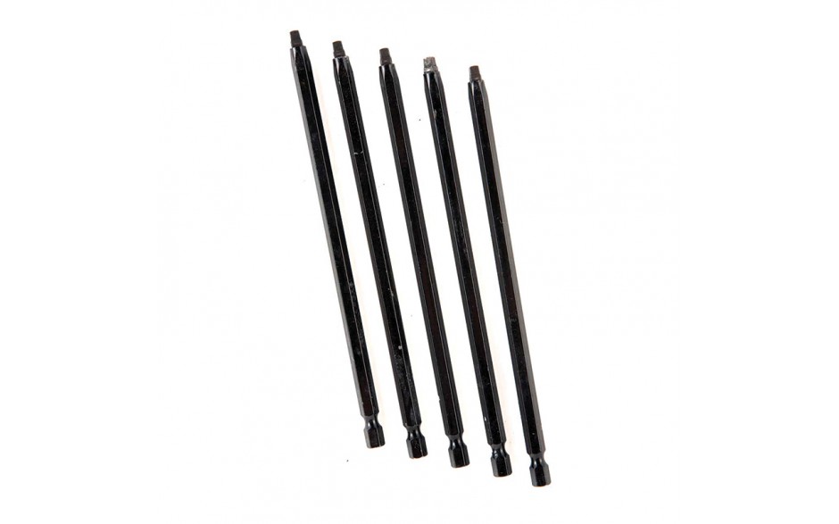 #3 Robertson® 6" Black Two-Piece Screwdriver Bit - Bulk