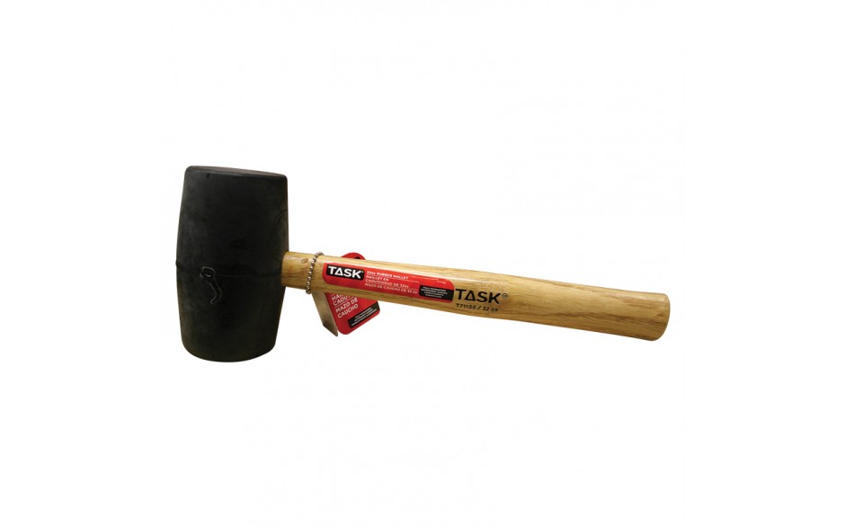 32 oz. Black Rubber Mallet