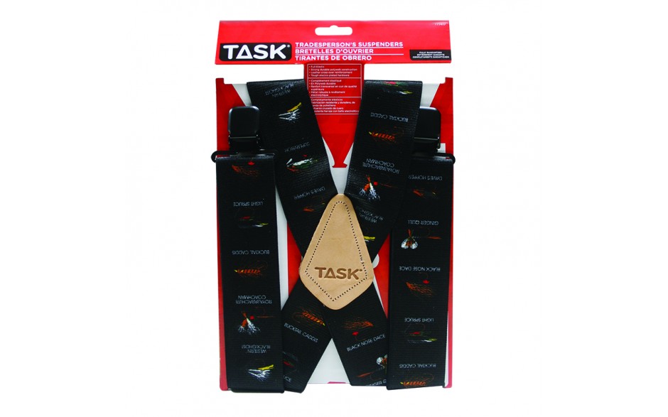Full Elastic Fly Fishing Hook Pattern Suspenders - 1/pack