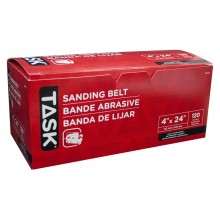 4" x 24" 120 Grit Sanding Belt - Boxed