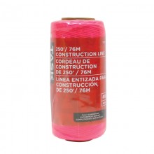 250' Pink Replacement Braided Nylon Construction Line - 1/pack