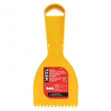 3" (1/4" x 1/4") Plastic Saw Tooth Adhesive Spreader