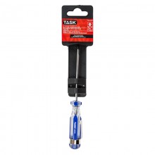 1/8" Slotted 3" Elite Acetate Hard Grip Screwdriver with Pocket Clip - 1/pack