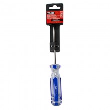 3/16" Slotted 4" Elite Acetate Hard Grip Screwdriver with Electrician Tip - 1/pack