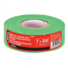 1" x 200' Green PVC Flagging Tape