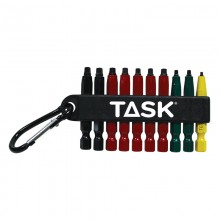 10pc Mixed Robertson® Carabiner Clip - Bulk