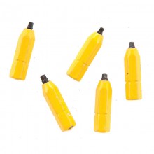 #0 Robertson® 1" Yellow Two-Piece Screwdriver Bit - Bulk