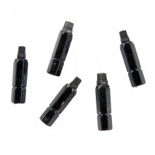 #3 Robertson® 1" Black Two-Piece Screwdriver Bit - Bulk