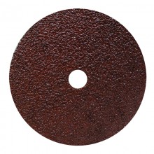 7" 24 Grit Resin Bonded Fibre Sanding Disc - Bulk