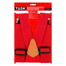 Partial Elastic Red Suspenders - 1/pack