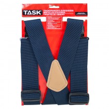 Non-Elastic Navy Suspenders - 1/pack