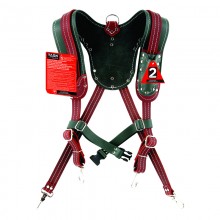 Green & Burgundy Suspender Harnesses - 1/pack